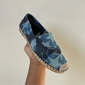 VALENTINO DENIM ESPADRILLES
